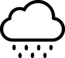 Rain Cloud with Reflection and Shadows vector