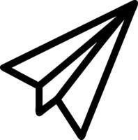 Simple and Fast Paper Plane Model vector