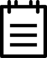 Creative Notepad with Grid Paper vector