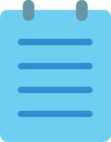 Professional Notepad for Office Work vector
