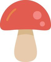Abstract Mushroom Concept vector