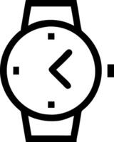 Stylish and Functional Wrist Watch vector