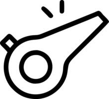 Compact and Loud Whistle vector