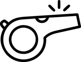 Minimalist Whistle Design vector