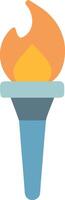 Portable Torch Design vector
