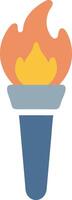 Sleek and Stylish Torch Design vector