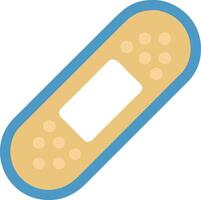 Soft and Comfortable Bandage Design vector