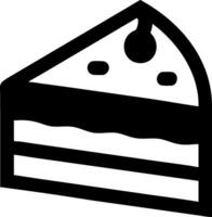 Tasty Chocolate Cake Design vector