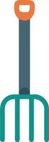 Minimalist Pitchfork Symbol vector