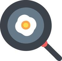 High-Quality Frying Egg Artwork vector