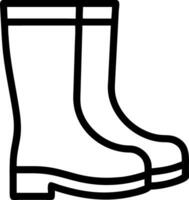 Abstract Rain Boots Design with Bold Colors vector