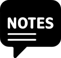 Classic Lined Paper with Notes Concept vector