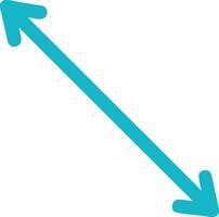 Creative Long Arrow Concept for Navigation vector