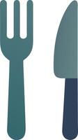 Stylish and Functional Knife and Fork Concept vector