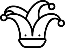 Unique Jester Hat Illustration with Playful Vibes vector