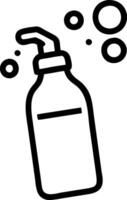 Innovative Foaming Bottle with Unique Features vector