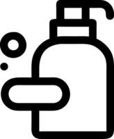 Minimalist Foaming Bottle with Dynamic Foam vector