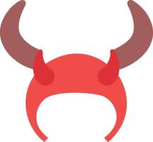 Devil Horns with Bold, Dark Style vector