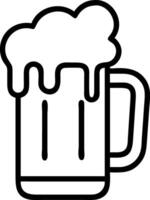 Retro Beer Stein with Ornamental Details vector