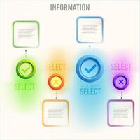 Infographic element collection vector