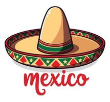 Mexico design on a colorful background. illustration ideal for cultural themes, travel promotions, and festive projects. vector