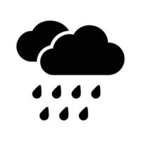 Get this amazing icon of raining in modern style vector