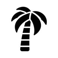 Ge this amazing icon of palm tree in modern style vector