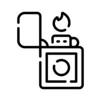 Get this amazing icon of fire lighter in modern style. vector