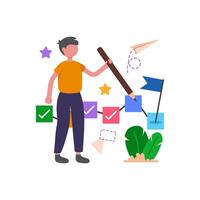 Efficient Project Tracking Monitoring Tools vector
