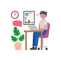 Comprehensive Job Analysis Evaluation Framework vector