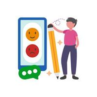 Constructive Feedback Collection Methods Guide vector