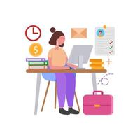 Streamlined Payroll Management System Solutions vector
