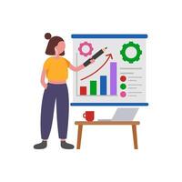 Effective Project Update Communication Strategies vector