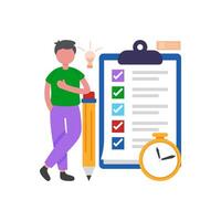 Prioritize tasks effectively vector