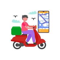 Your Order is on the Way vector