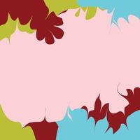 Abstract colorful background with copy space for text and message, modern design vector