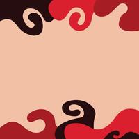 Elegant retro background with flowing lines and a touch of vintage flair vector