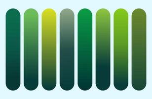 Green Gradient Columns Background Modern Abstract Design with NatureInspired Tones for Website and Print Templates vector