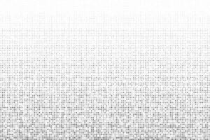 Fading Square Pixel Pattern on White Background Abstract Texture for Modern Digital Design, Subtle Gradient, Tech Background vector