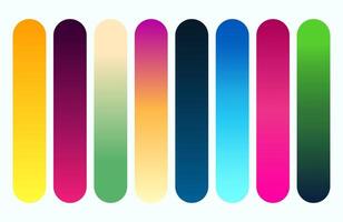 Vivid Gradient Arches Abstract Colorful Background with Rounded Rectangles for Modern Design and Creative Templates vector