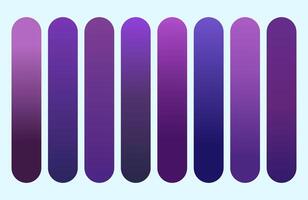 Gradient Arches in Purple and Blue Modern Abstract Design for Backgrounds and Creative Projects vector