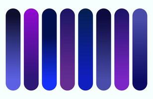 Abstract Blue Purple Gradient Bars on White Background for Modern Design Projects and Creative Visuals vector