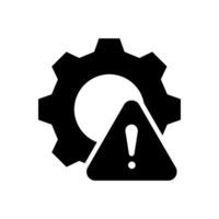 failure icon. color editable vector