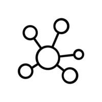 Systems Integration Line Icon - Simple Thin Line Icon, Premium Quality Design Element vector