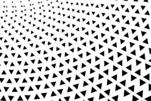 Abstract warped triangle pattern background vector