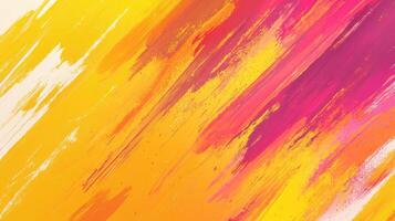 Abstract Warm Hues Paint Strokes Background photo