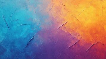 Abstract Colorful Textured Paint Gradient Background photo