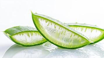 Aloe vera slices photo
