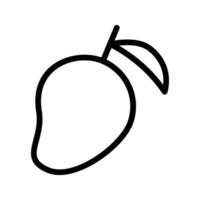 mango icon design template in white background vector
