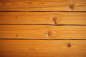 Golden Wood Planks Knots, Grain Texture Background, Surface Design Rustic Natural Lumber photo
